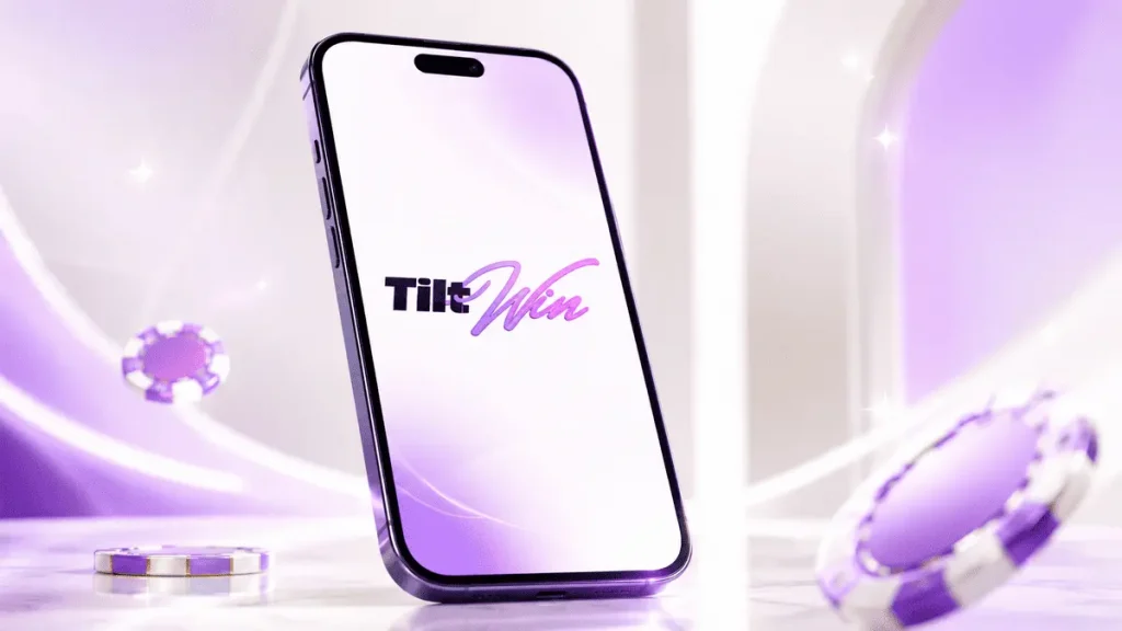 Die TiltWin-App auf dem Handy